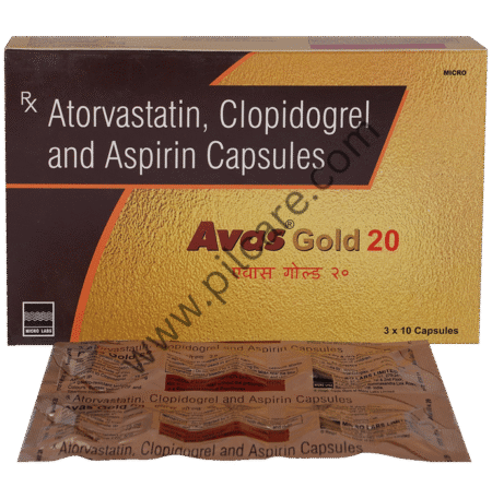 Avas Gold 75mg/20mg/75mg Capsule
