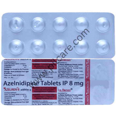 Azeliren 8mg Tablet