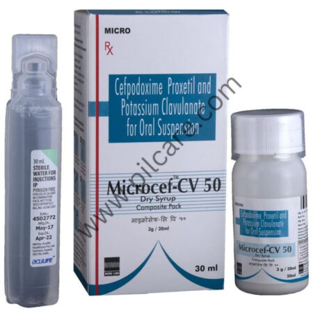 Microcef-CV 50 Dry Syrup