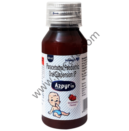 Azpyr 125 Oral Suspension Strawberry