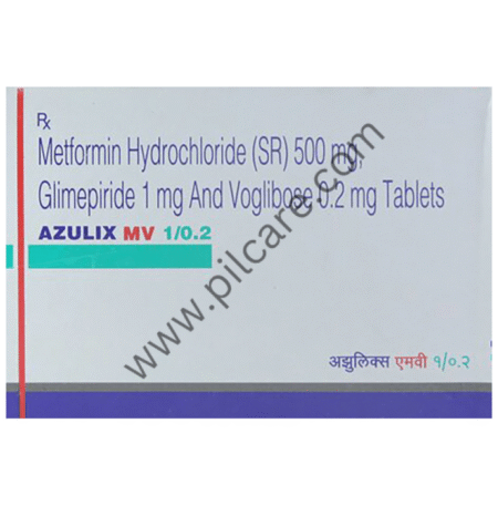 Azulix MV 1mg/500mg/0.2mg Tablet SR