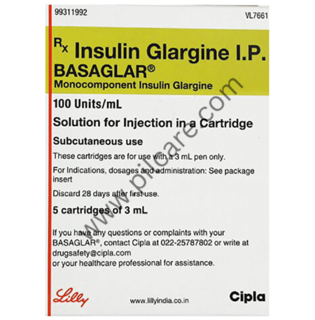 Basaglar 100 Units/ml Cartridge