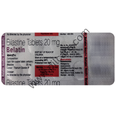Belatin 20mg Tablet