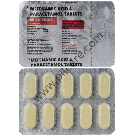 Mifer Forte 500mg/325mg Tablet