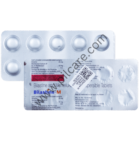 Bilashine M 20mg/10mg Tablet