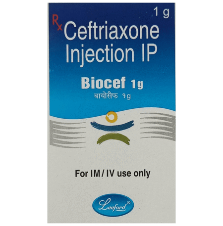 Biocef 1g Injection