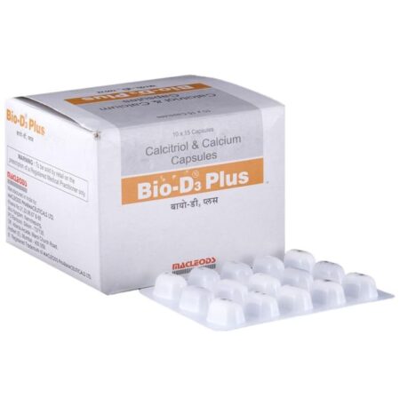 Bio-D3 Plus Calcium & Calcitriol Soft Gelatin Capsule