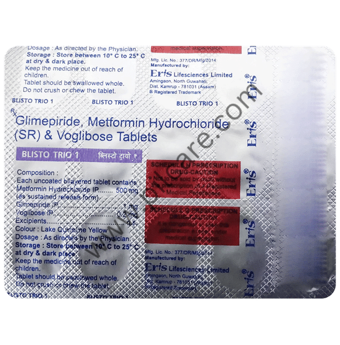 Blisto Trio 1 Tablet SR