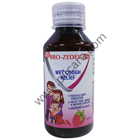 Bro-Zedex LS Syrup Raspberry