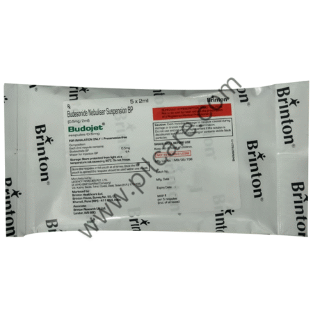 Budojet 0.5mg Respules (2ml Each)