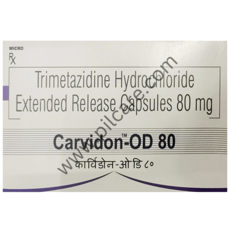 Carvidon OD 80mg Tablet