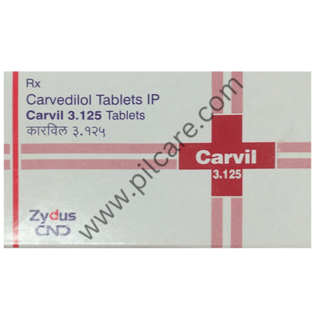 Carvil 3.125 Tablet