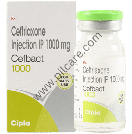 Cefbact 1000mg Injection