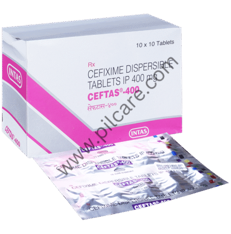 Ceftas 400 Tablet DT
