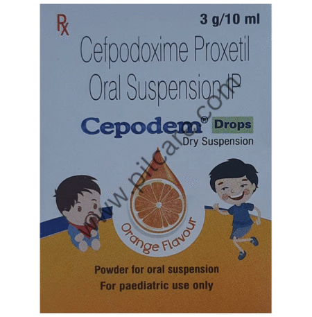 Cepodem Drops Dry Suspension Orange