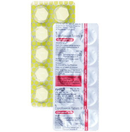 Ciprobid 500 Tablet