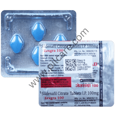 Zexgra 100mg Tablet