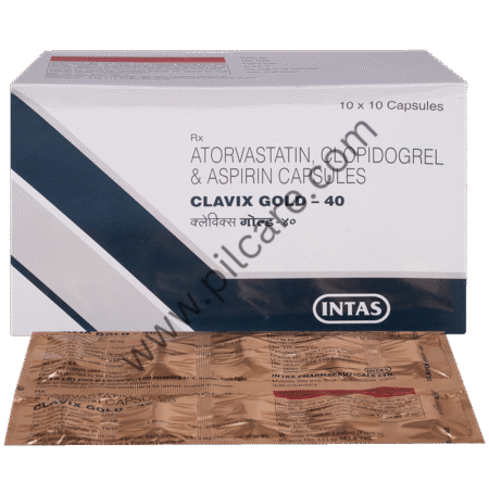 Clavix Gold 75mg/40mg/75mg Capsule