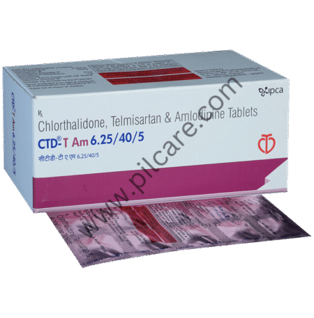 CTD-T AM 6.25/40/5 Tablet