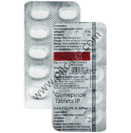 Dailyglim 4mg Tablet
