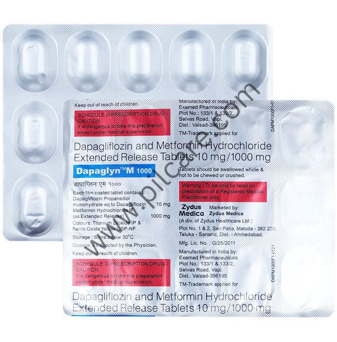 Dapaglyn M 1000 Tablet ER