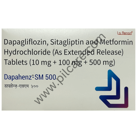 Dapahenz SM 10mg/500mg/100mg Tablet