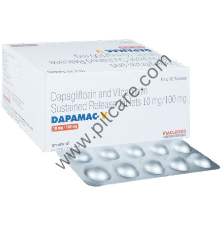 Dapamac V 10mg/100mg Tablet SR