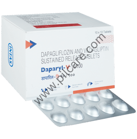 Daparyl V 10mg/100mg Tablet