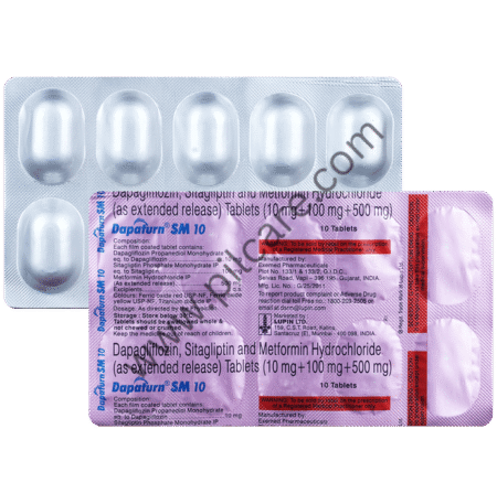 Dapaturn SM 10 Tablet ER