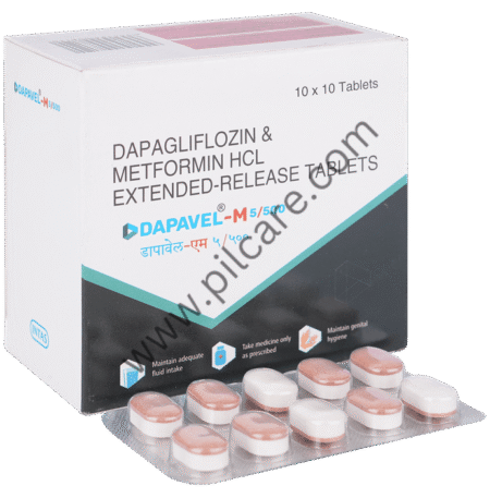 Dapavel M 5mg/500mg Tablet
