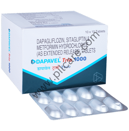 Dapavel Trio 1000 Tablet ER
