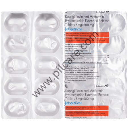 Daplo M 5mg/500mg Tablet
