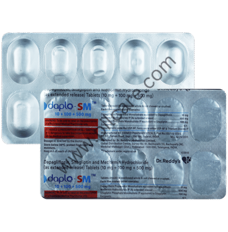 Daplo-SM 10mg/500mg/100mg Tablet ER