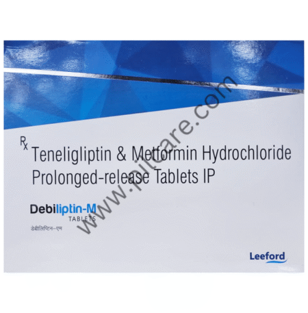 Debiliptin M 500mg/20mg Tablet PR