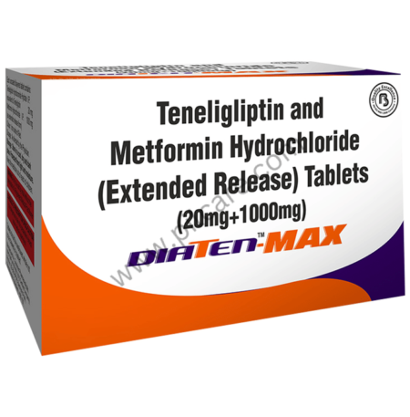 Diaten-Max 1000mg/20mg Tablet