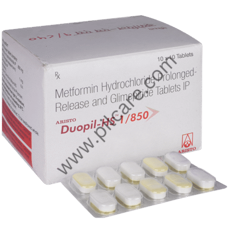 Duopil HS 1mg/850mg Tablet