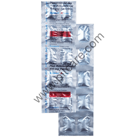 Dycerin A 100mg/50mg Tablet