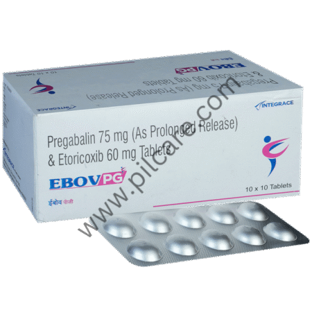 Ebov PG 75mg/60mg Tablet
