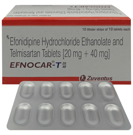 Efnocar T 20mg/40mg Tablet