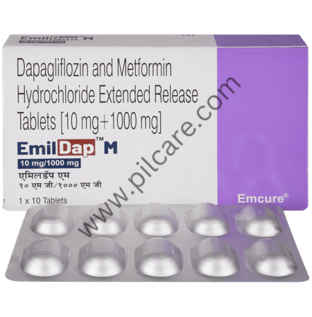 Emildap M 10mg/1000mg Tablet ER