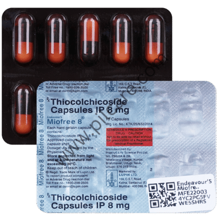 Endeavour'S Miofree 8mg Capsule
