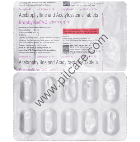 Erophylline AC 100mg/600mg Tablet
