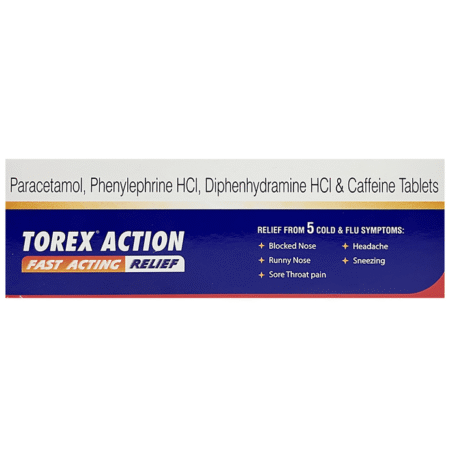 Torex Action Fast Acting Relief Tablet