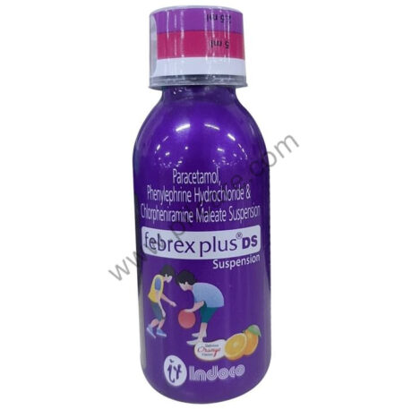 Febrex Plus DS Oral Suspension Delicious Orange