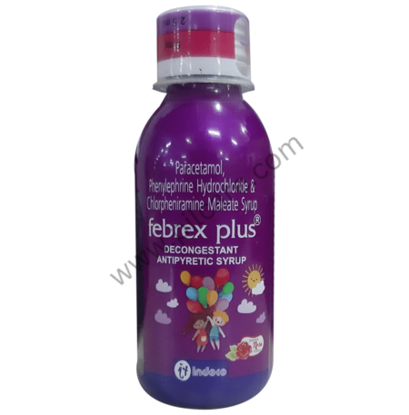 Febrex Plus Syrup Delicious Rose