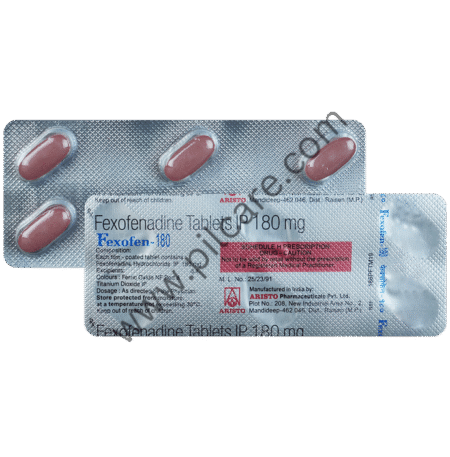 Fexofen 180mg Tablet