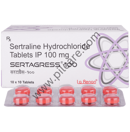 Sertagress 100mg Tablet