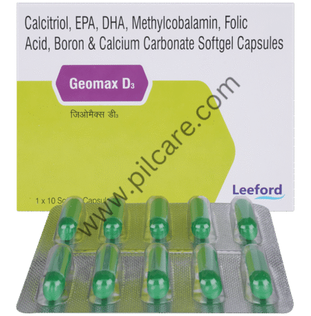 Geomax D3 Softgel for Osteoporosis