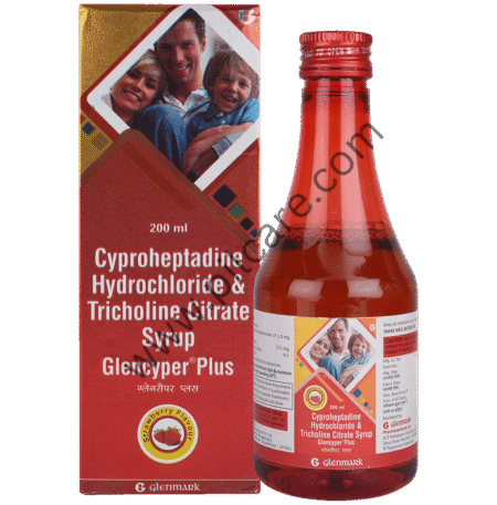 Glencyper Plus Syrup Strawberry