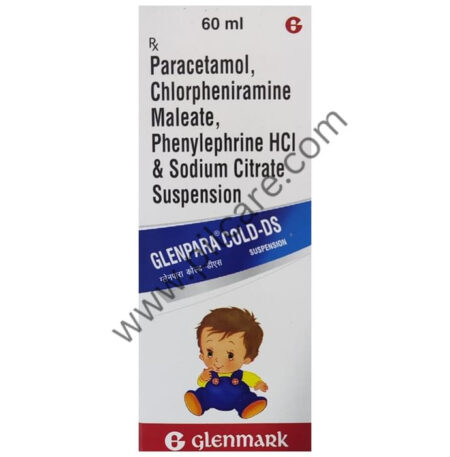 Glenpara Cold DS Oral Suspension